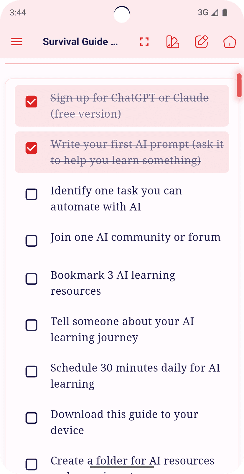 Document with embedded video