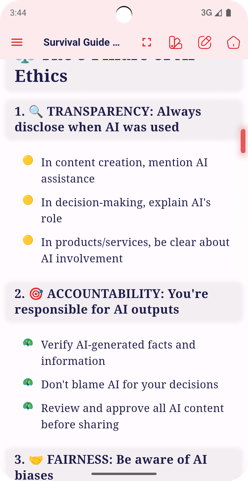 Code block with syntax highlighting